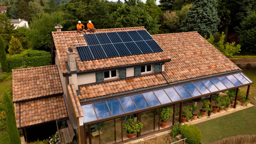 Impianto fotovoltaico tegole